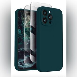 Firenova IPhone 15 Max Silicone Case in Deep Blue OS